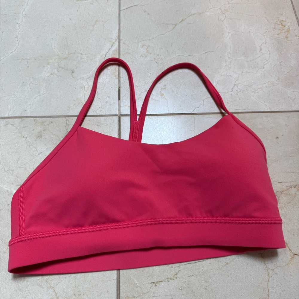 Lululemon flow Y Nulu light support bra size 8